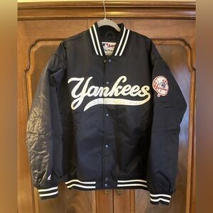 Yankees Majestic Navy Blue Bomber Jacket